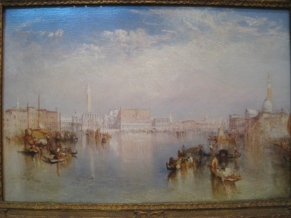 Veduta di Venezia - Palazzo Ducale, Dogana e San Giorgio, Allen Memorial Art Museum, Oberlin